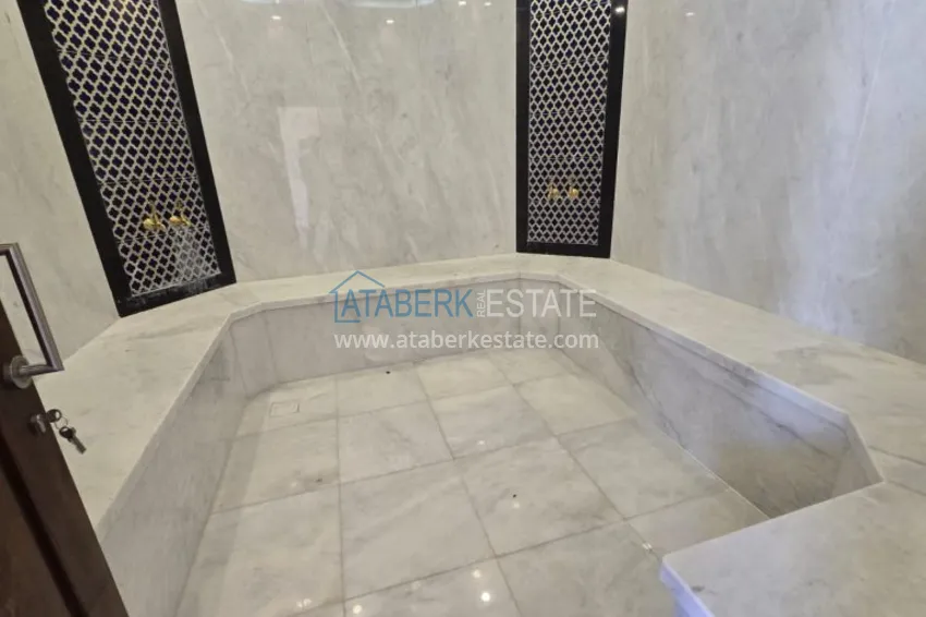 Apartament 1+1 z pięknym wykończeniem w nowoczesnym kompleksie - dzielnica Mahmutlar, Alanya 14 