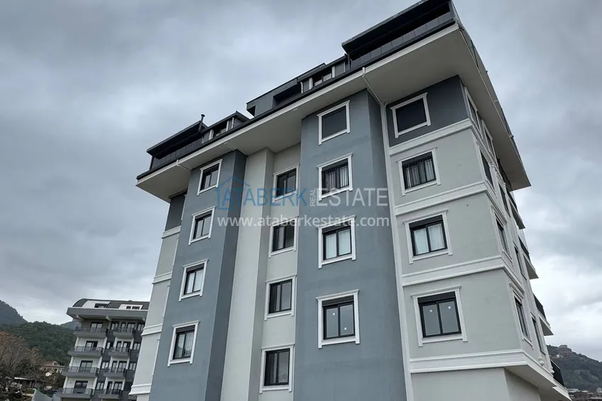 Apartament 1+1 w dzielnicy Alanya Upper Oba - Ciplakli 2 