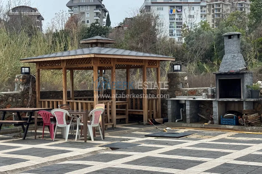 Apartament 1+1 w dzielnicy Alanya Upper Oba - Ciplakli 5 