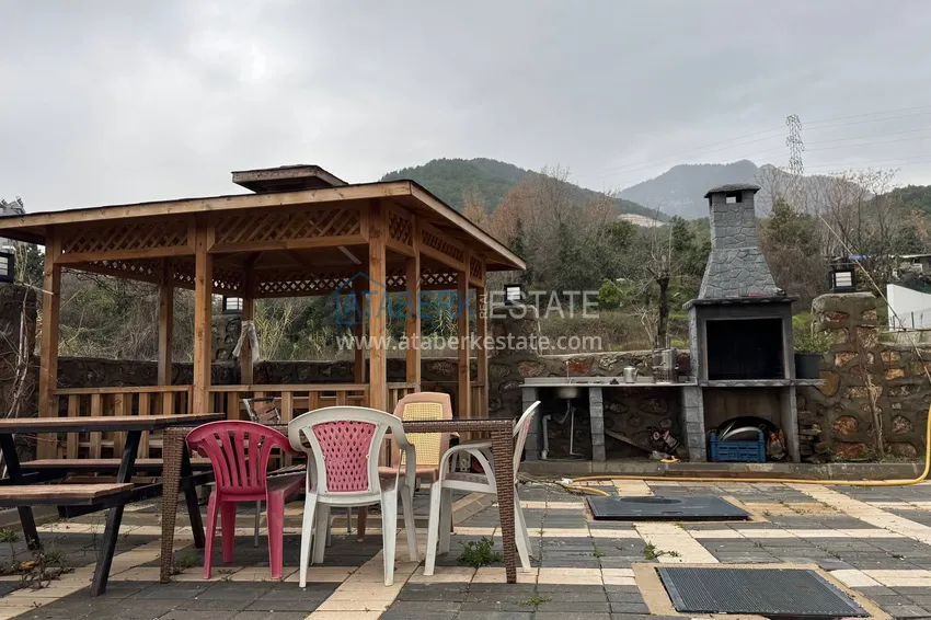 Apartament 1+1 w dzielnicy Alanya Upper Oba - Ciplakli 6 