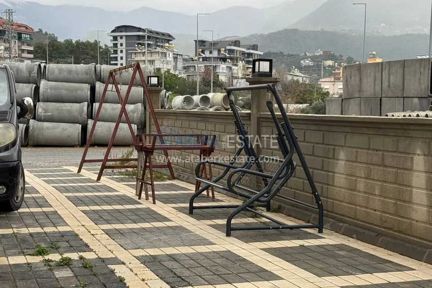 Apartament 1+1 w dzielnicy Alanya Upper Oba - Ciplakli 7 