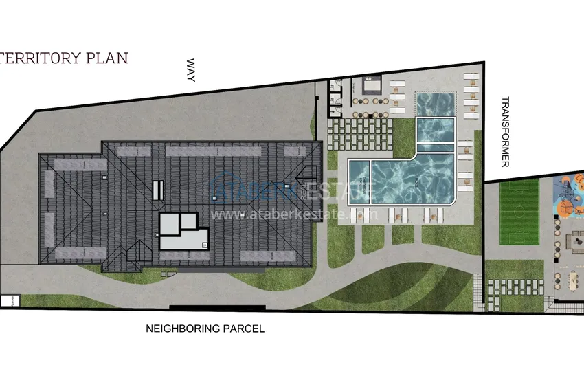 Kupuj taniej Nowoczesny kompleks mieszkalny w centrum Mahmutlar - nieruchomości bezpośrednio od dewelopera 1 
