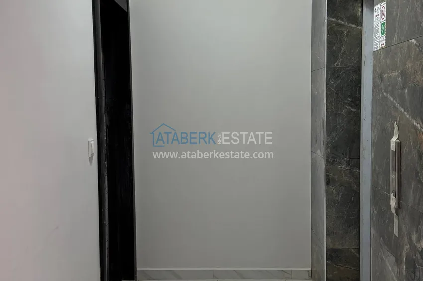 Nowy apartament 1+1 z widokiem na góry w Alanyi, dzielnica Górna Oba - Kizilcaşehir   11 