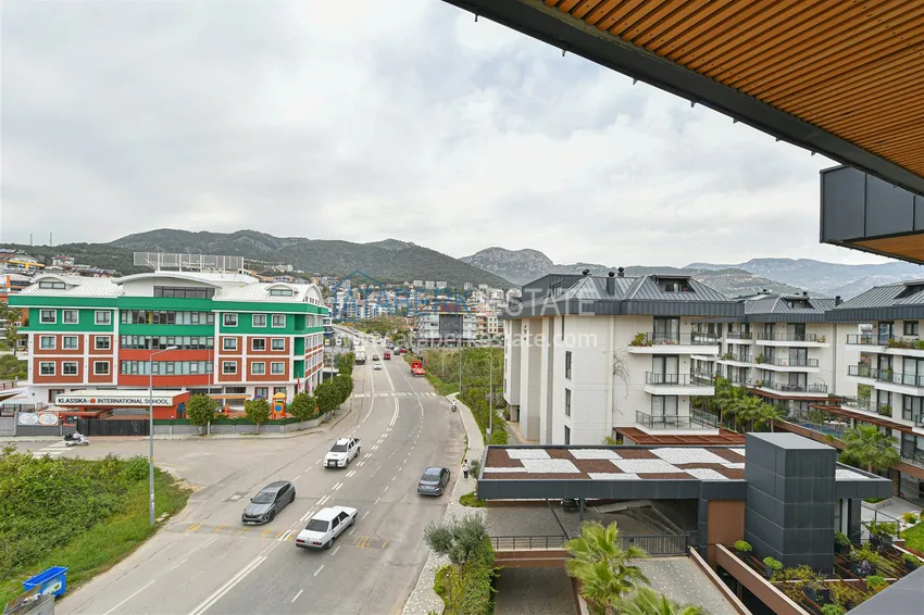 Kupuj  Dwupoziomowy penthouse 3+1 w okolicy Upper Oba - umeblowany i z widokiem na góry  12 