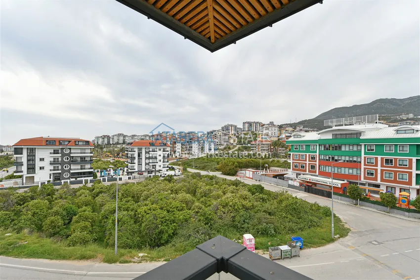 Kupuj  Dwupoziomowy penthouse 3+1 w okolicy Upper Oba - umeblowany i z widokiem na góry  13 