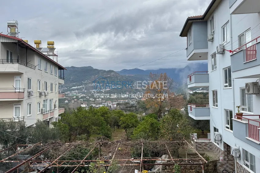 Kupuj  Nowy apartament 1+1 z widokiem na góry w Alanyi, dzielnica Górna Oba - Kizilcaşehir   15 