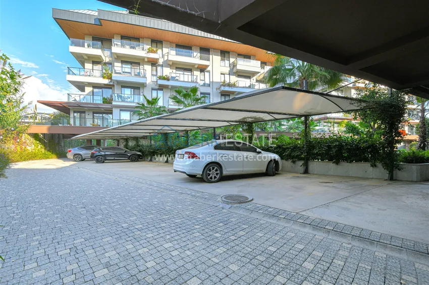 Dwupoziomowy penthouse 3+1 w okolicy Upper Oba - umeblowany i z widokiem na góry  16 