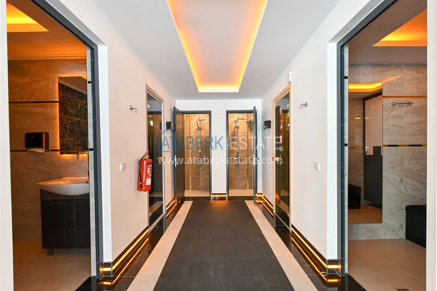 Apartament 1+1 z widokiem na góry w Mahmutlar - sobotni rynek 17 