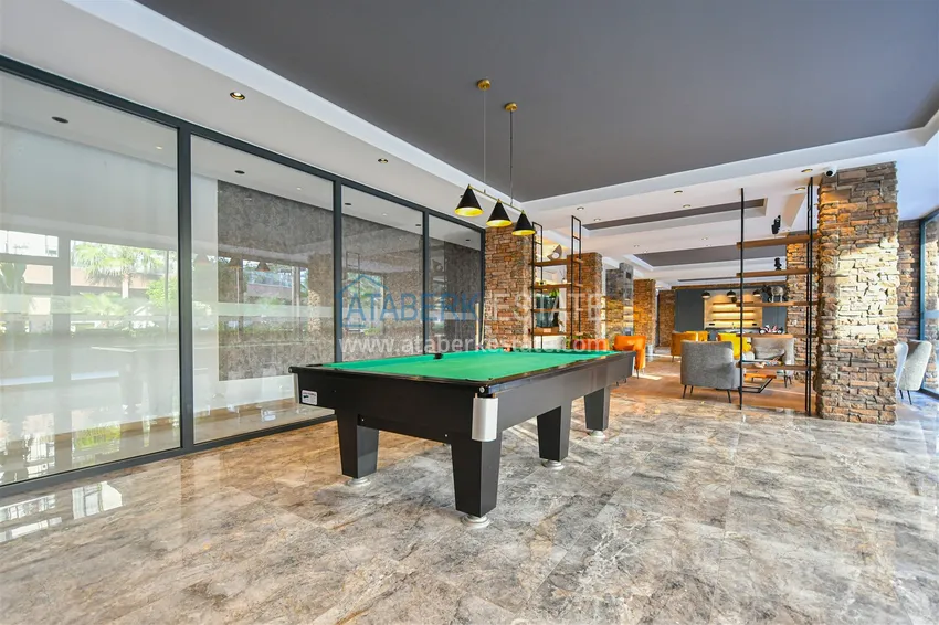 Dwupoziomowy penthouse 3+1 w okolicy Upper Oba - umeblowany i z widokiem na góry  17 