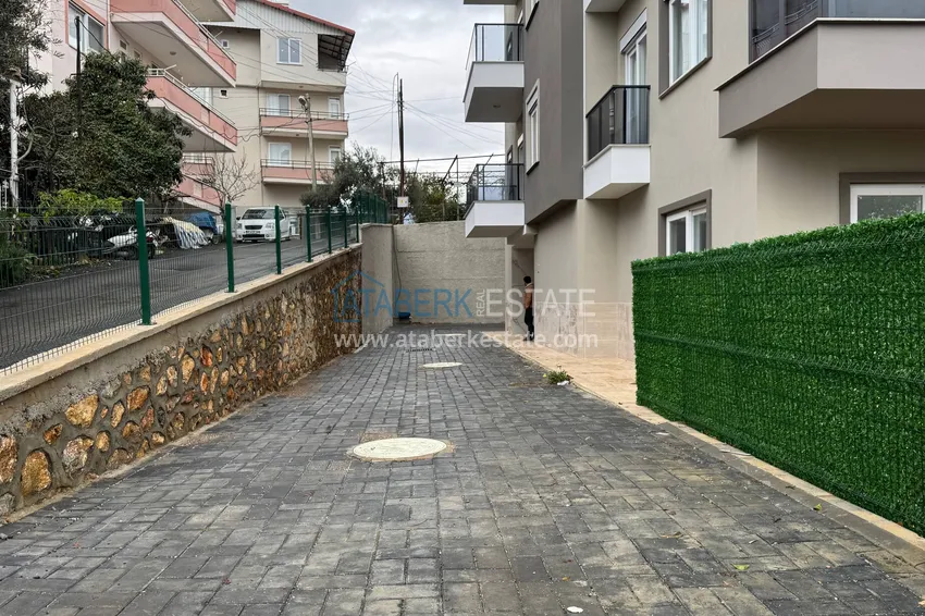 Nowy apartament 1+1 z widokiem na góry w Alanyi, dzielnica Górna Oba - Kizilcaşehir   4 