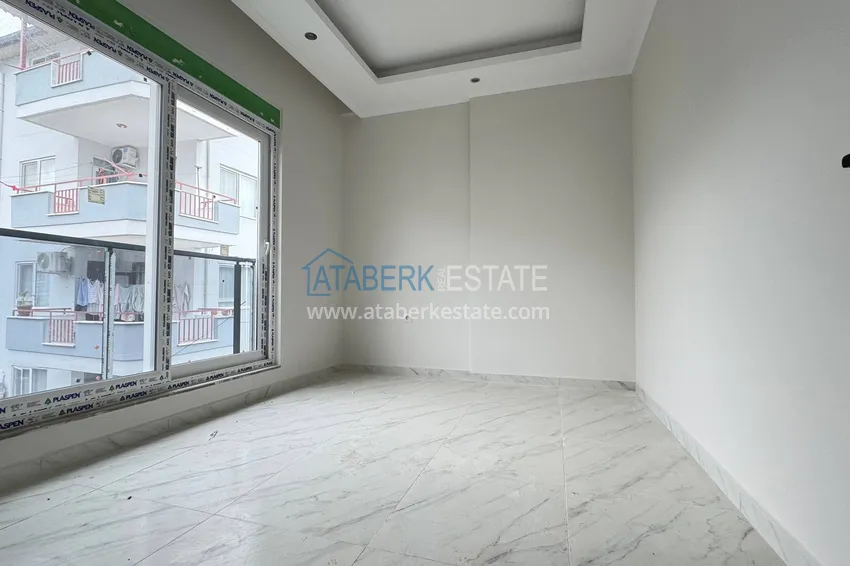 Kupuj  Nowy apartament 1+1 z widokiem na góry w Alanyi, dzielnica Górna Oba - Kizilcaşehir   9 