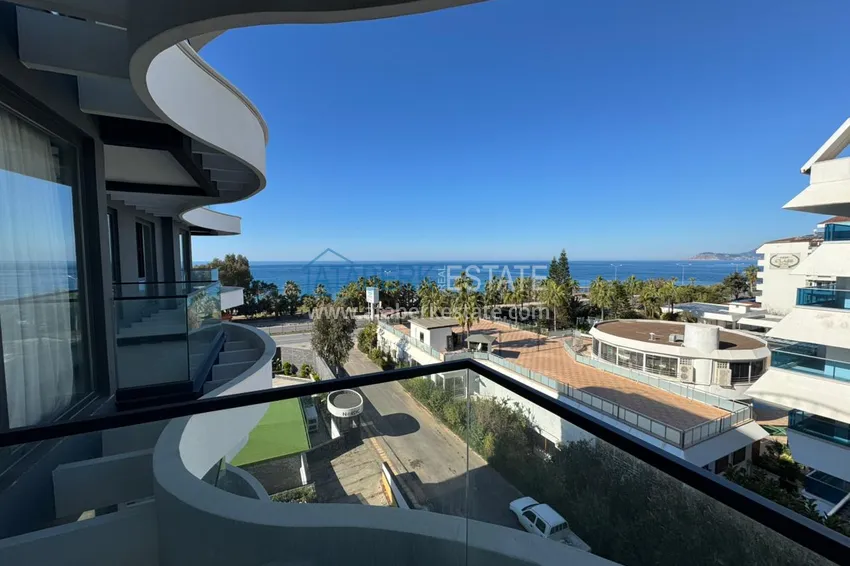 Kupuj  Penthouse 1+1 przy plaży w Kargicak - z panoramicznym widokiem na morze 9 
