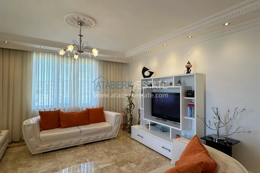 Kupuj  Umeblowany apartament 3+1 z widokiem na morze w centrum Mahmutlar 4 
