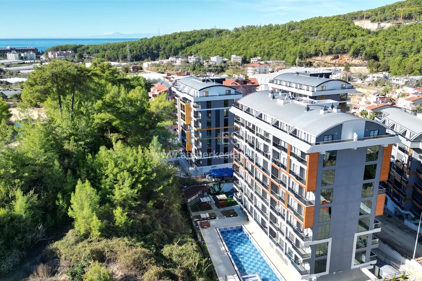 Apartament 1+1 w Avsallar - korzystna oferta w kompleksie klasy komfortowej 5 