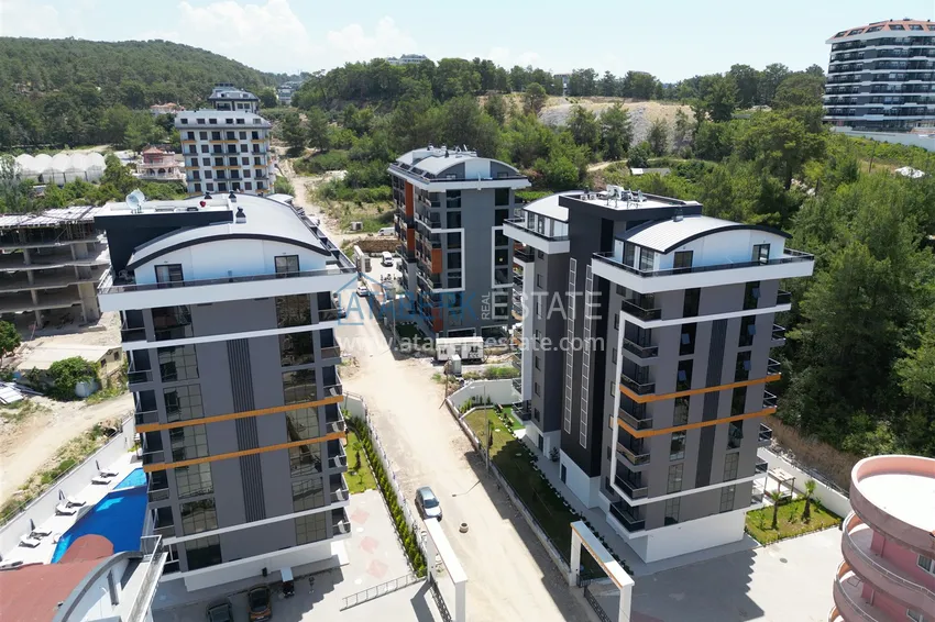 Apartament 1+1 w Avsallar - korzystna oferta w kompleksie klasy komfortowej 7 