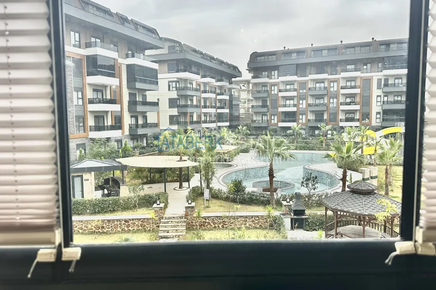 Kupuj  Apartament z jedną sypialnią w Alanya, dzielnica Oba - umeblowany i z przeszklonym balkonem  11 