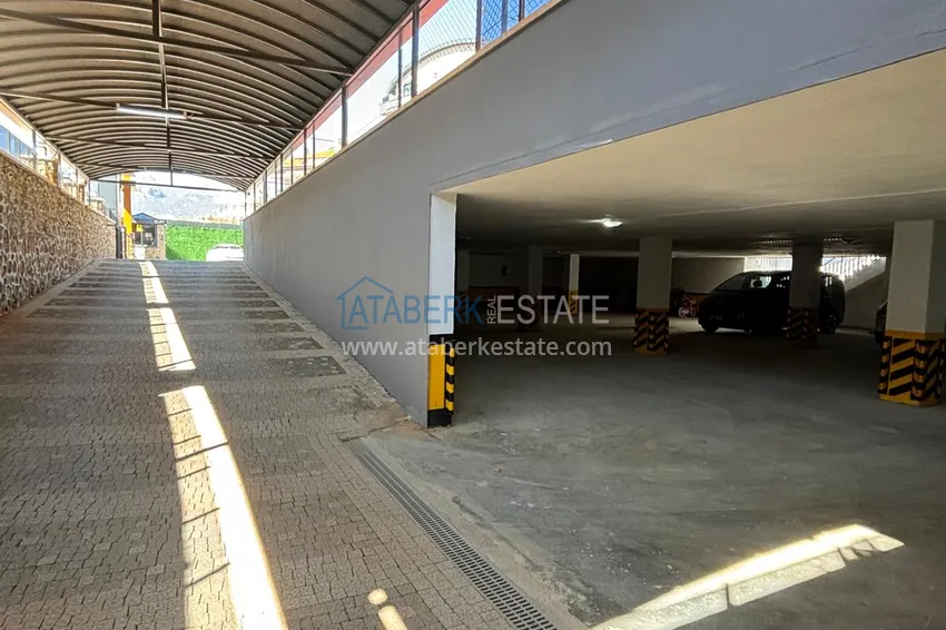 Apartament z jedną sypialnią w Alanya, dzielnica Oba - umeblowany i z przeszklonym balkonem  16 