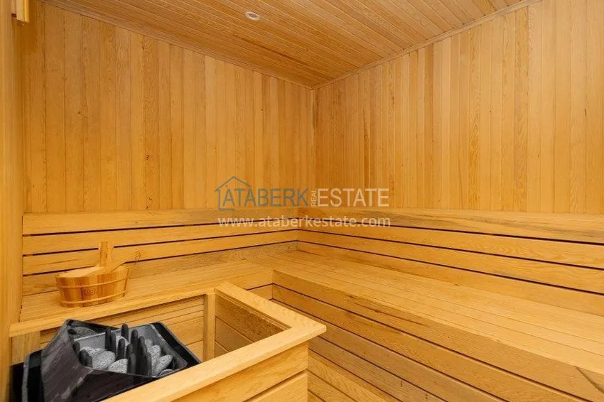 Apartament 2+1 w okolicy Oba - z luksusowymi meblami i widokiem na fortecę 21 