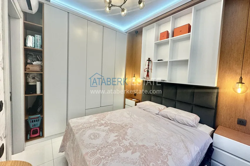 Kupuj  Apartament z jedną sypialnią w Alanya, dzielnica Oba - umeblowany i z przeszklonym balkonem  6 