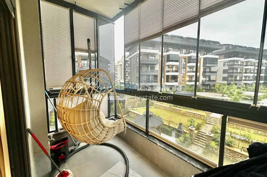 Kupuj  Apartament z jedną sypialnią w Alanya, dzielnica Oba - umeblowany i z przeszklonym balkonem  8 