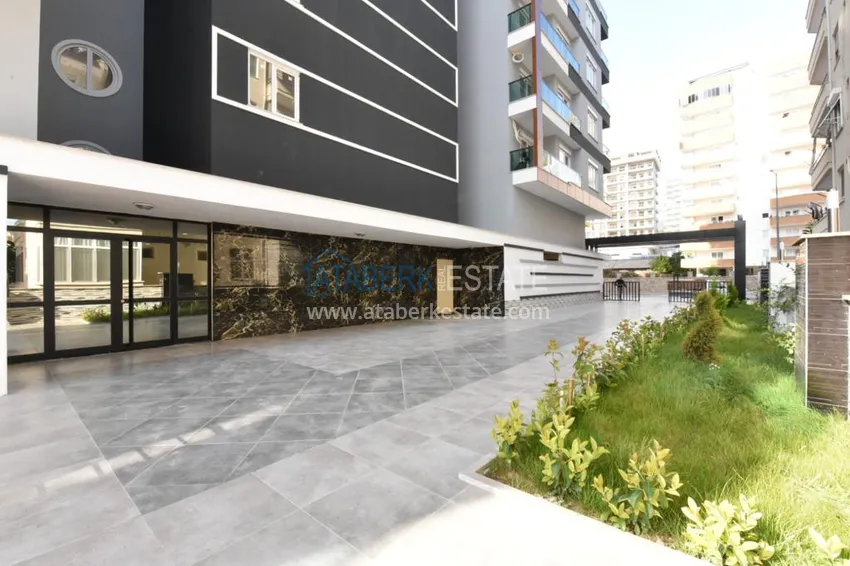 Apartament 2+1 z widokiem na morze w Mahmutlar — wtorkowy rynek 9