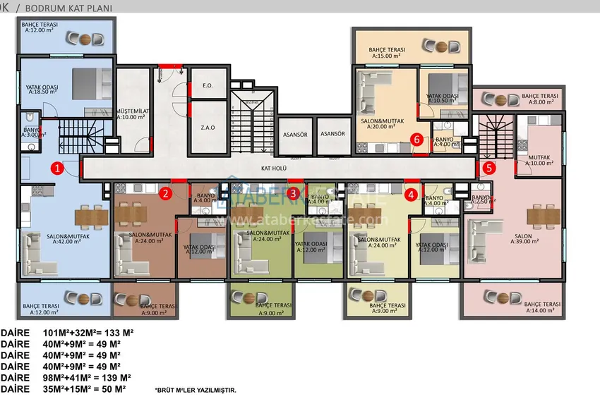 Kupuj taniej Jednopokojowy apartament w dzielnicy Oba - umeblowany i z przeszklonym balkonem  1 