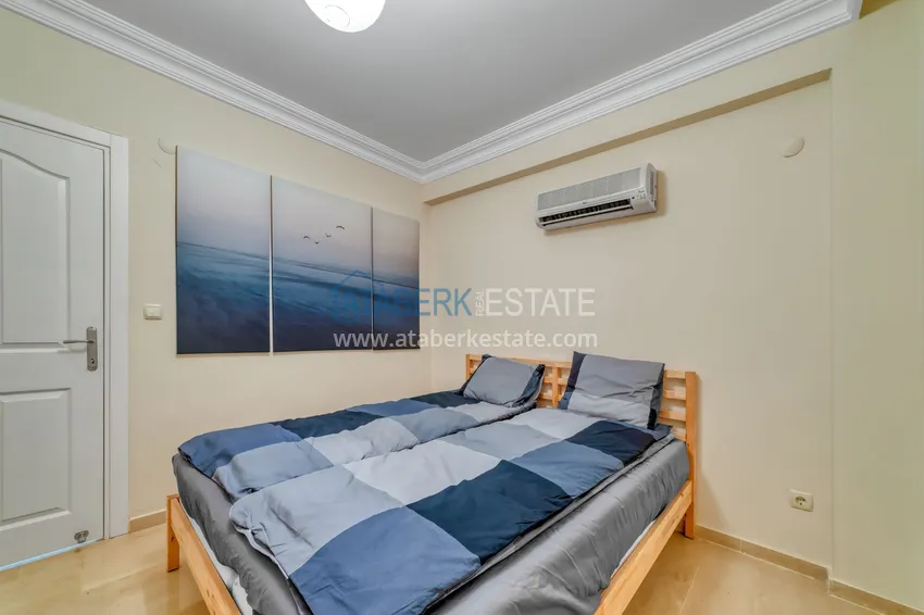 Kupuj  Apartament 3+1 w dzielnicy Tepe — umeblowany, widok na morze w apart-willi. Nieruchomość na zezwolenie na pobyt w Alanyi 26 