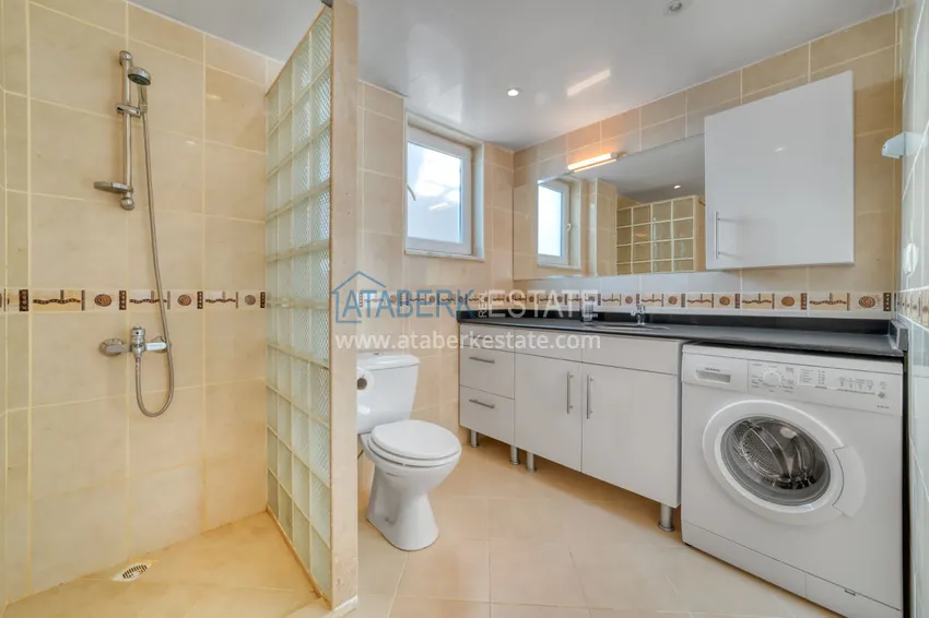 Kupuj  Apartament 3+1 w dzielnicy Tepe — umeblowany, widok na morze w apart-willi. Nieruchomość na zezwolenie na pobyt w Alanyi 29 