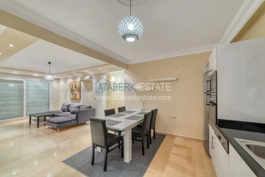 Kupuj  Apartament 3+1 w dzielnicy Tepe — umeblowany, widok na morze w apart-willi. Nieruchomość na zezwolenie na pobyt w Alanyi 6 