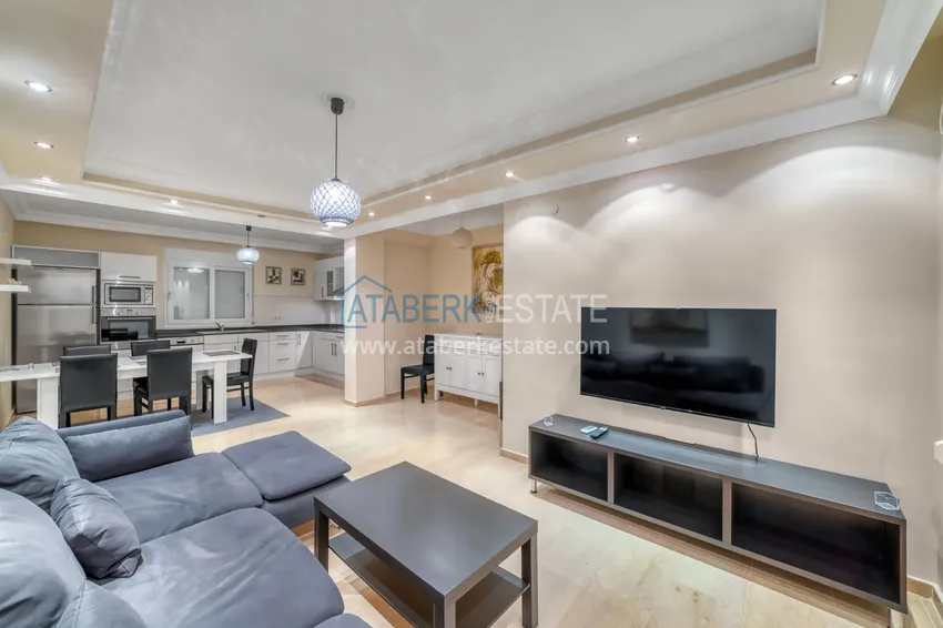 Kupuj  Apartament 3+1 w dzielnicy Tepe — umeblowany, widok na morze w apart-willi. Nieruchomość na zezwolenie na pobyt w Alanyi 7 
