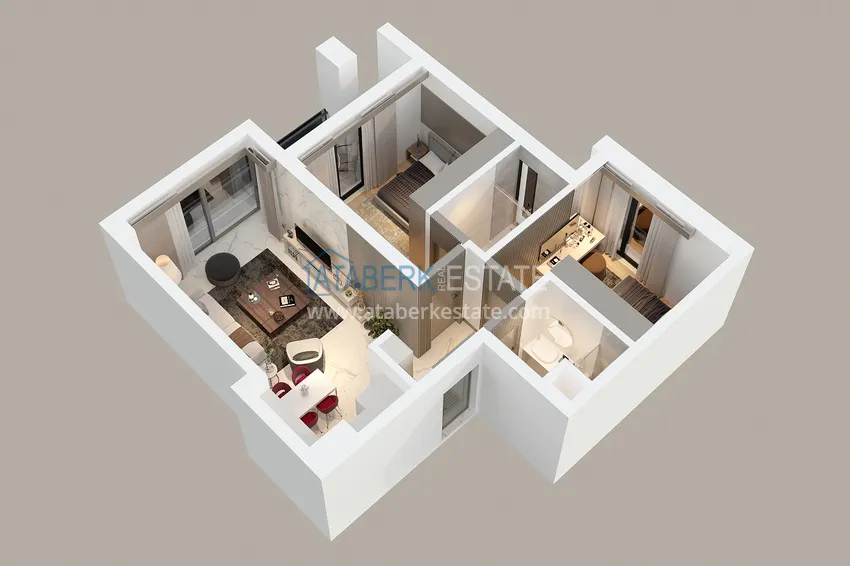 Kupuj taniej Apartamenty od dewelopera w Antalya, dzielnica Kepez  2 