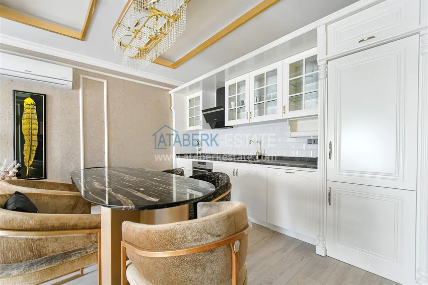 Kupuj  Apartament 2+1 na pierwszej linii w Oba, Alanya - poziom premium, odpowiedni na zezwolenie na pobyt 4 