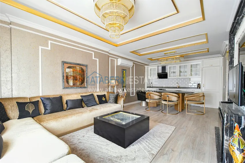 Kupuj  Apartament 2+1 na pierwszej linii w Oba, Alanya - poziom premium, odpowiedni na zezwolenie na pobyt 6 