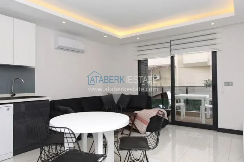 Kupuj  Apartament pod klucz 1+1 w centrum Alanyi — bezpośrednio od właściciela w kompleksie butikowym  1 