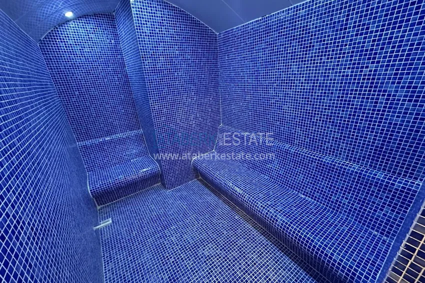 Wynajem długoterminowy w Mahmutlar - umeblowane mieszkanie 1+1 w kompleksie wypoczynkowym C4 21 