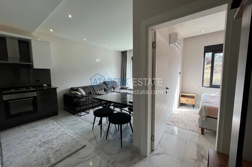 Kupuj  Umeblowany apartament 1+1 z widokiem na góry w okolicy Górnej Oba 2 