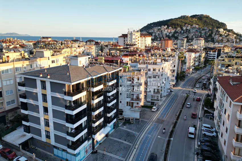 Apartament pod klucz 1+1 w centrum Alanyi — bezpośrednio od właściciela w kompleksie butikowym  3 