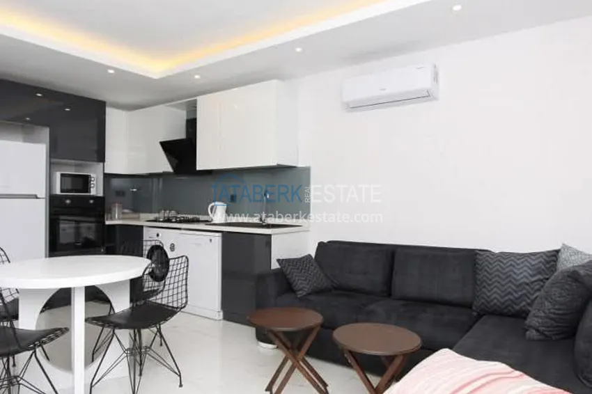 Kupuj  Apartament pod klucz 1+1 w centrum Alanyi — bezpośrednio od właściciela w kompleksie butikowym  3 