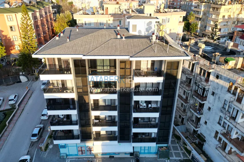 Apartament pod klucz 1+1 w centrum Alanyi — bezpośrednio od właściciela w kompleksie butikowym  4 