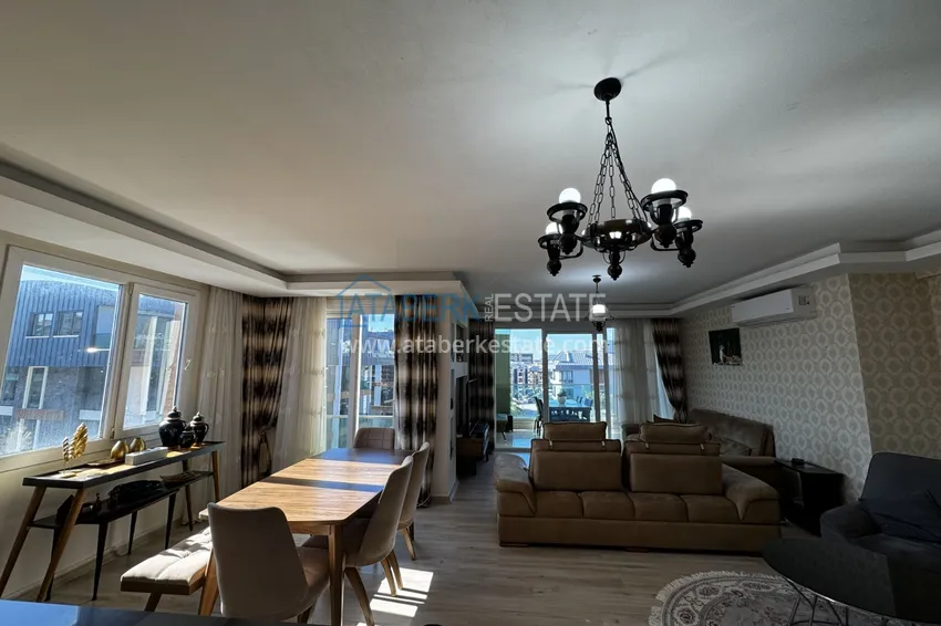 Kupuj  Duplex 4+1 z meblami w Oba — nieruchomość na zezwolenie na pobyt w Alanyi 12 