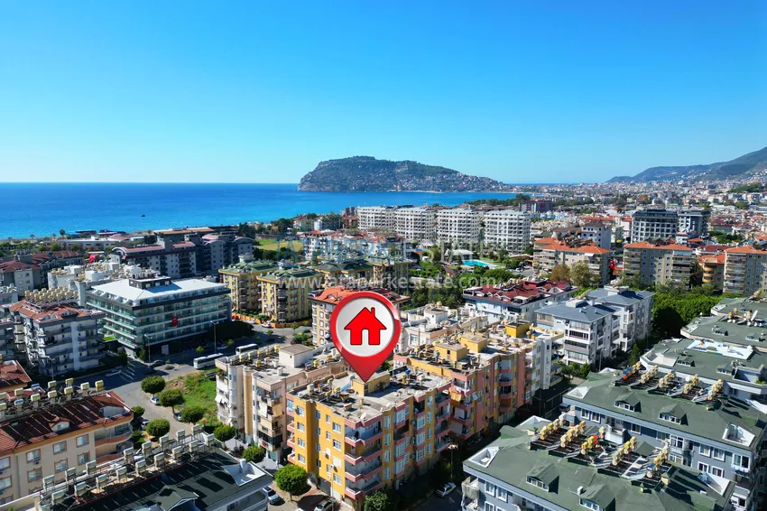 Apartament 3+1 z meblami i oddzielną kuchnią w okolicy Oba - 450 m od morza 1 