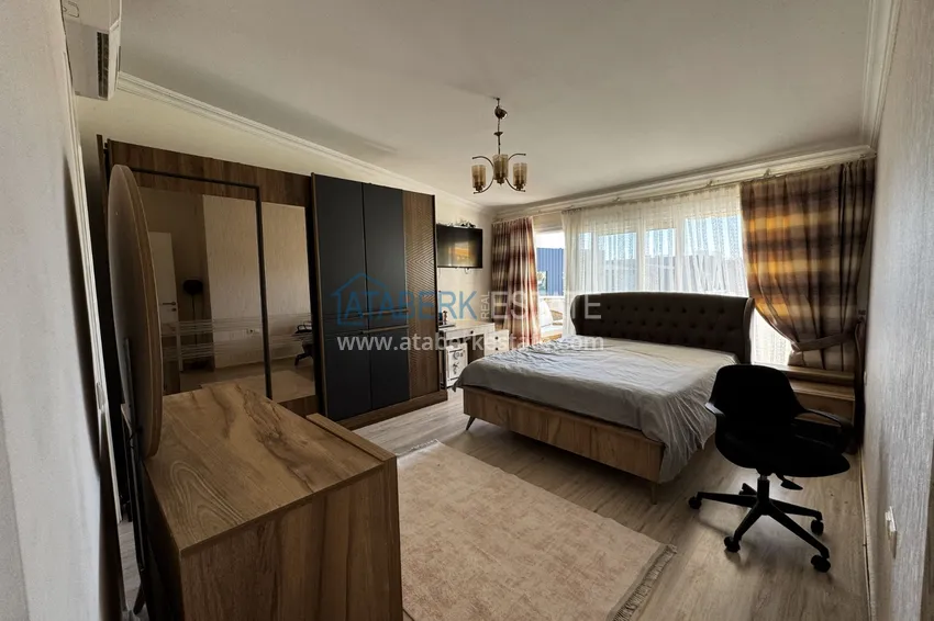 Kupuj  Duplex 4+1 z meblami w Oba — nieruchomość na zezwolenie na pobyt w Alanyi 18 