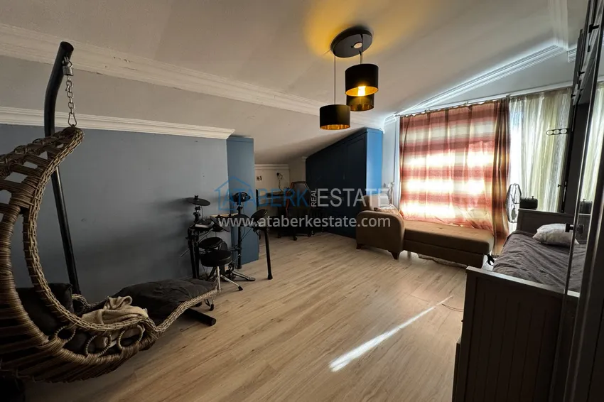 Kupuj  Duplex 4+1 z meblami w Oba — nieruchomość na zezwolenie na pobyt w Alanyi 19 