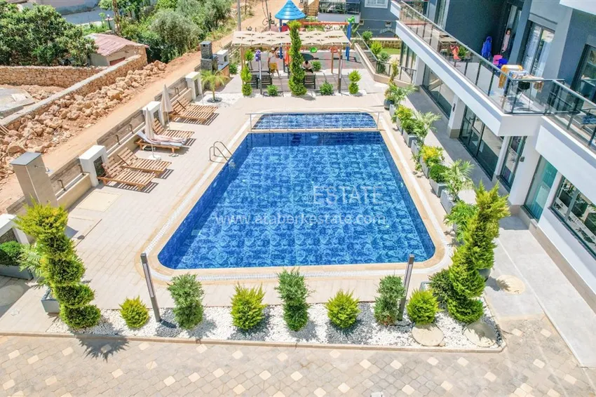 Nieumeblowane mieszkanie z jedną sypialnią w Oba, Alanya 7 