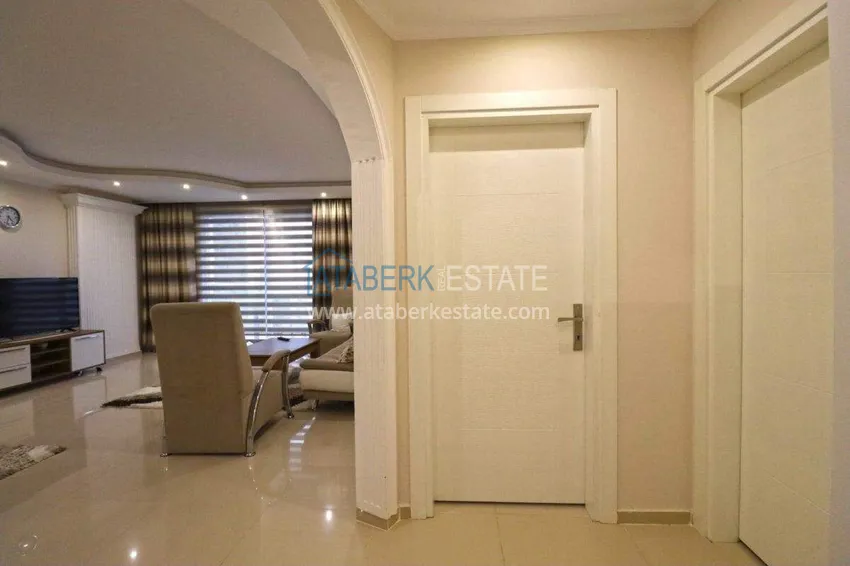 Kupuj Umeblowany apartament 1+1 z widokiem na góry w Tosmur - 600 m do nabrzeża 1