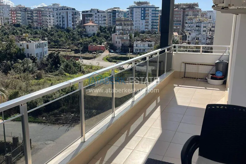 Kupuj Umeblowany apartament 1+1 z widokiem na góry w Tosmur - 600 m do nabrzeża 14
