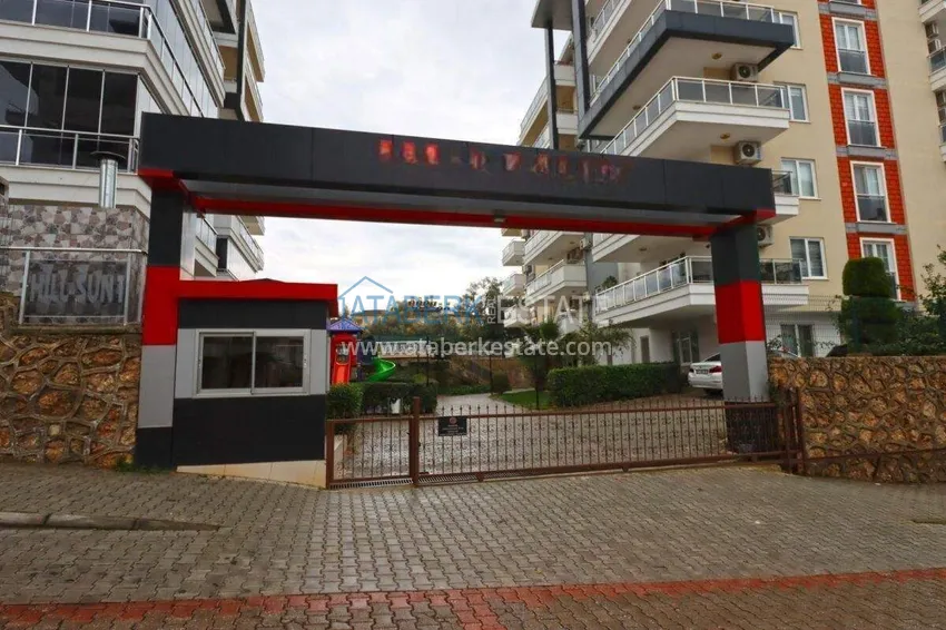 Umeblowany apartament 1+1 z widokiem na góry w Tosmur - 600 m do nabrzeża 3