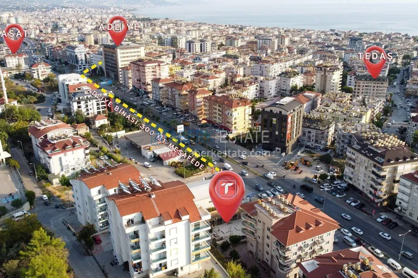 Powierzchnia biurowa w centrum biznesowym w dzielnicy biznesowej Alanya — dzielnica Kucukhasbahce 1 