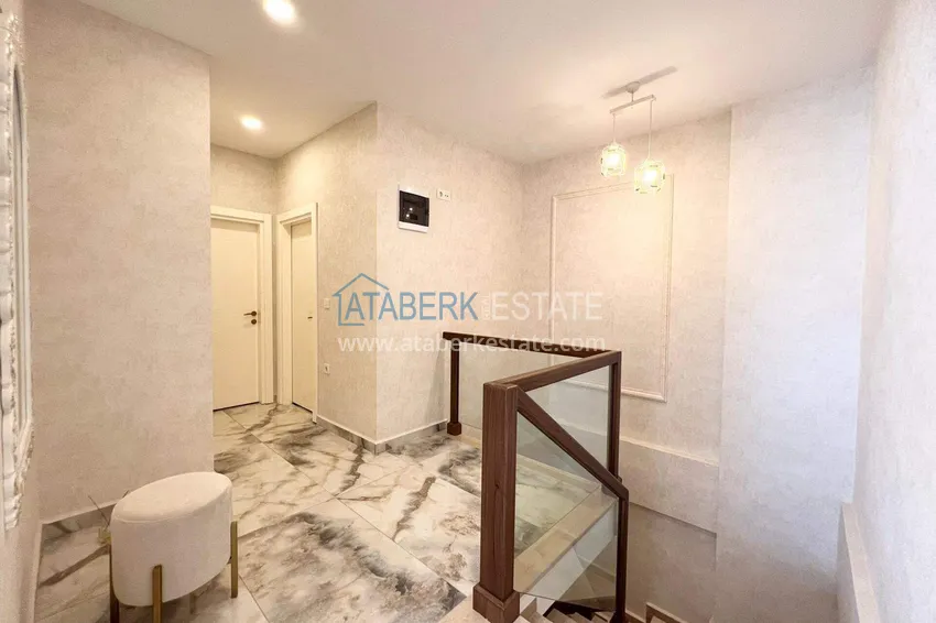 Kupuj  Dwupoziomowy penthouse 2+1 w Avsallar z meblami w nowoczesnym kompleksie 12 