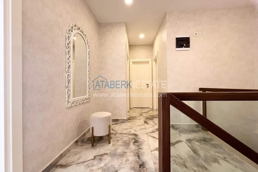 Kupuj  Dwupoziomowy penthouse 2+1 w Avsallar z meblami w nowoczesnym kompleksie 13 